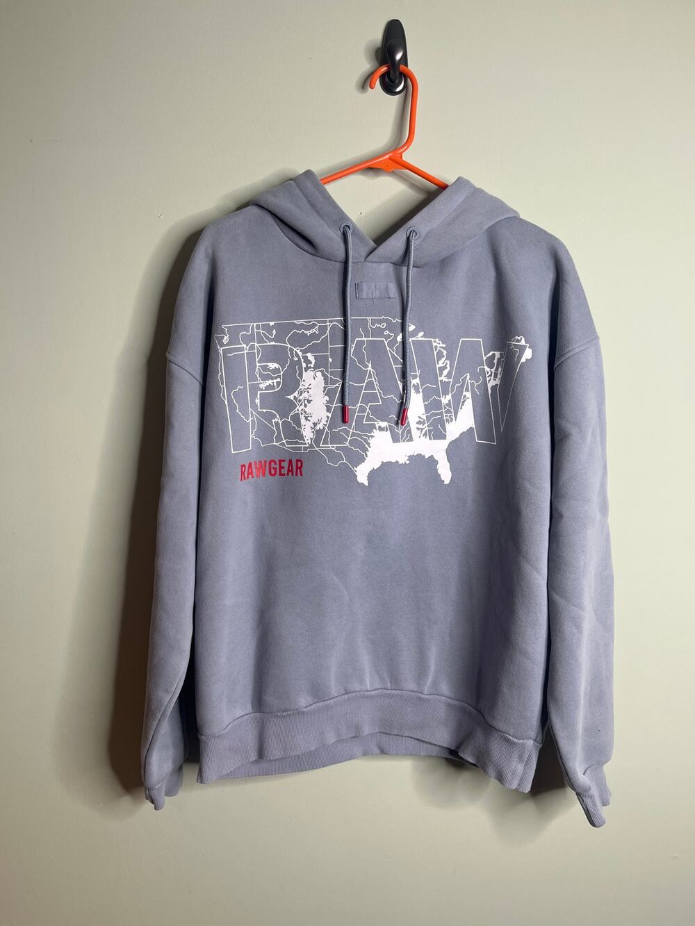 Rawgear EUC Grey hoodie Medium